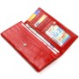 Гаманець Canpellini З натуральної шкіри Червоний (21827)