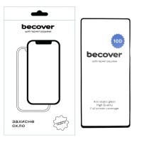 Скло захисне BeCover Samsung Galaxy S25 Ultra SM-S938 10D Black (712723)
