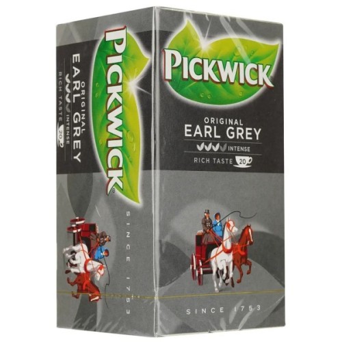Чай Pickwick Earl Grey чорний з бергамотом 20х2 г (8711000564301)