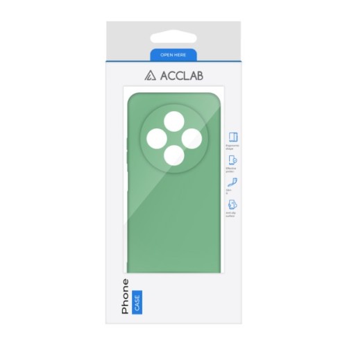Чохол до мобільного телефона ACCLAB Silicone Xiaomi Redmi 14C 4G Green (1283126617058)