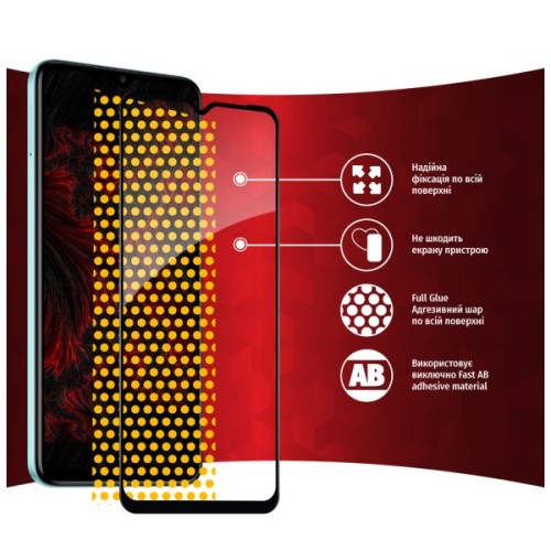 Скло захисне Intaleo Full Glue Tecno Spark Go 2023 (1283126564840)