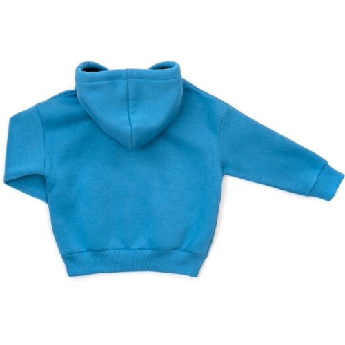 Кофта дитяча Cloise худи флісова (CL0115006-128-blue)