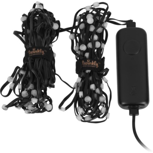 Гірлянда Twinkly Smart LED Dots Lights RGB 200 Gen II, IP44, 10м, прозорий (TWD200STP-BEU)