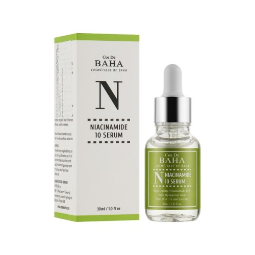 Сироватка для обличчя Cos De BAHA Niacinamide Serum with Zinc 30 мл (8809240317853)