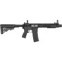 Гвинтівка страйкбольна Evolution Recon 10" Amplified Carbontech AEG Black (SL-1006)