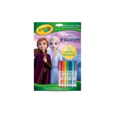 Набір для творчості Crayola розмальовка "Disney Frozen", 32 сторінки та 7 фломастерів (04-5900G)