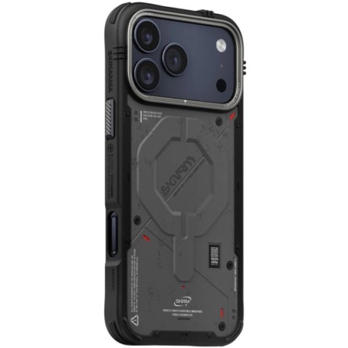 Чохол до мобільного телефона Skinarma Vigor MagSafe iPhone 17 Pro Max Gray (8886461249002)