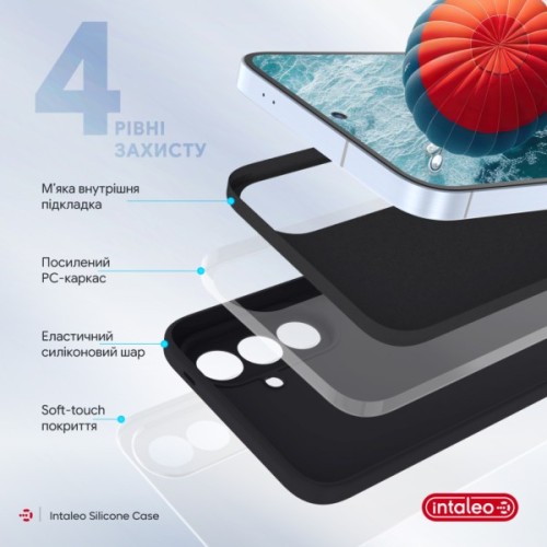 Чохол до мобільного телефона Intaleo Silicone Samsung Galaxy S26 Plus Black (1283126635014)