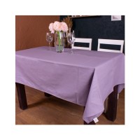 Скатертина MirSon Рогожа №214 Lavender 130x260 см (2200006738374)