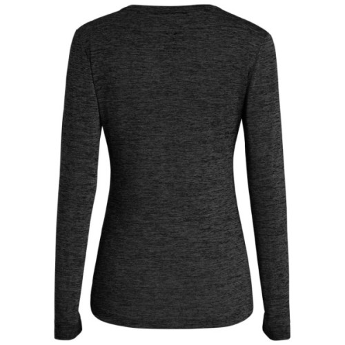 Лонгслів Salewa Puez Melange Dry L/S Tee Wmn 27454 0911 - 46/40 - чорний (013.012.1492)
