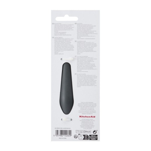 Ложка кухарська KitchenAid Coreline для сервіровки, 34 см, сіра (KAS003OHCGG)