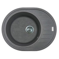 Мийка кухонна Adamant Ovum сірий (1824296100404)