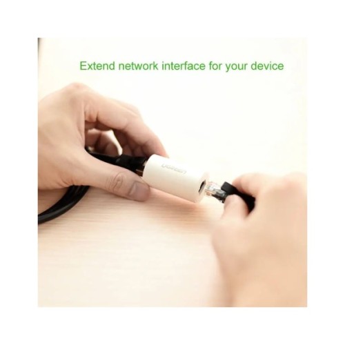 Зрощувач RJ-45 NW116 Ethernet Connector Black Ugreen (30837)