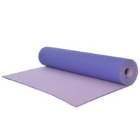 Килимок для фітнесу Ecofit MD9012 двошаровий TPE 183 х 61 х 0,6 см Фіолетовий/Світло-фіолетовий (К00026952)