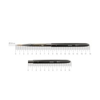 Пензлик для малювання Rosa Соболь круглий, TRAVEL BRUSH, OCEAN 168, № 4 (4823098516798)