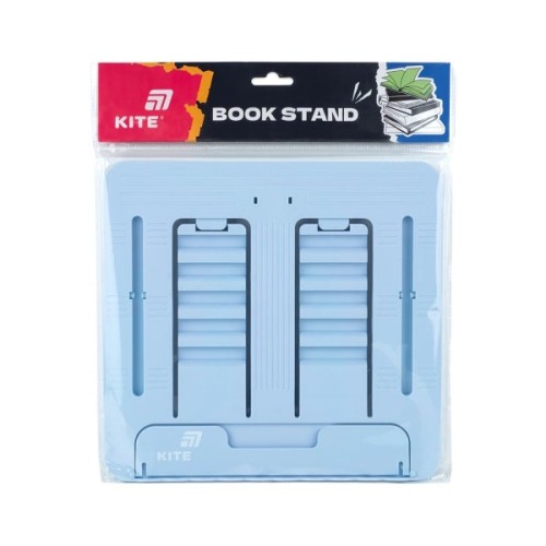 Підставка для книг Kite пластикова, блакитна (K25-330-3)
