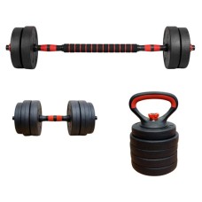Штанга Fitpaddy Набір 3в1 25кг (BELLKIT25)