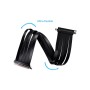Райзер NZXT 600mm PCIe 4.0 RISER CABLE, Black (G89.PW-PCI-4-60X)