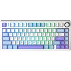 Клавіатура Aula F75 Gasket Reaper Wireless/Bluetooth/USB UA Purple (6978080501479)