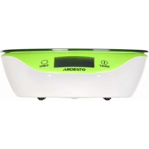 Ваги кухонні Ardesto SCK-900BGR макс. вага 5 кг/білий+зелений (SCK-900BGR)
