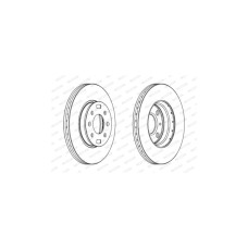 Гальмівний диск FERODO DDF1603