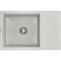 Мийка кухонна GRANADO NAVIA gris з сифоном (775*495mm.) (gr3808)