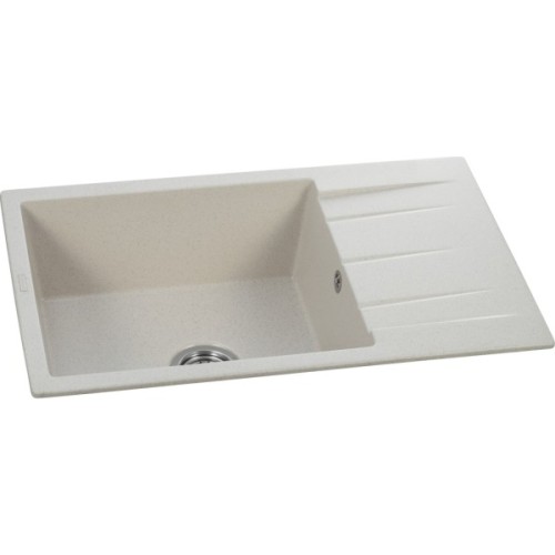 Мийка кухонна GRANADO NAVIA gris з сифоном (775*495mm.) (gr3808)