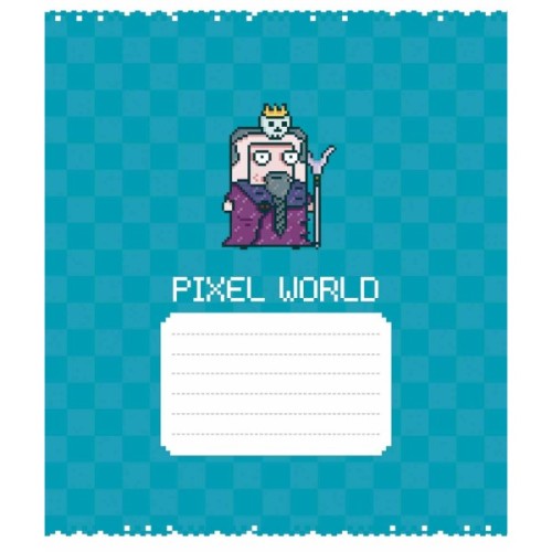 Зошит Школярик 18 аркушів клітинка (018-3563K)