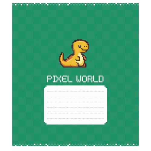 Зошит Школярик 18 аркушів клітинка (018-3563K)