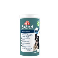 Вітаміни для собак 8in1 Brewers Yeast пивні дріжджі з часником для шкіри та шерсті 1430 шт (4048422184263)