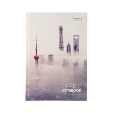 Канцелярська книга Axent Shanghai А4 в твердій обкладинці 192 листа клітка (8423-24-A)