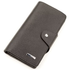 Гаманець Karya Шкіряний Чорний (17235)