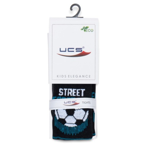 Колготки дитячі UCS Socks FOOTBALL (M0C0301-2095-1B-black)