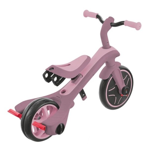 Дитячий велосипед Globber Explorer trike 4 в 1 пастельно-бузковий (637-510)