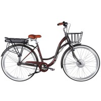 Електровелосипед Dorozhnik 28" eAQUAMARINE BH рама-19" 36B 13А*г 500Вт 2026 сірий (ELB-D-28-135)