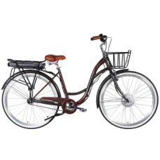 Електровелосипед Dorozhnik 28" eAQUAMARINE BH рама-19" 36B 13А*г 500Вт 2026 сірий (ELB-D-28-135)
