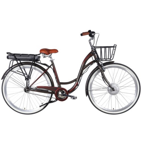 Електровелосипед Dorozhnik 28" eAQUAMARINE BH рама-19" 36B 13А*г 500Вт 2026 сірий (ELB-D-28-135)
