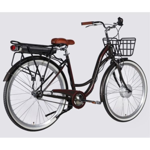 Електровелосипед Dorozhnik 28" eAQUAMARINE BH рама-19" 36B 13А*г 500Вт 2026 сірий (ELB-D-28-135)