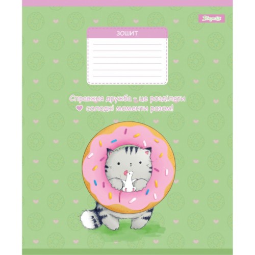 Зошит 1 вересня Meow Cat А5 12 аркушів лінія (768149)