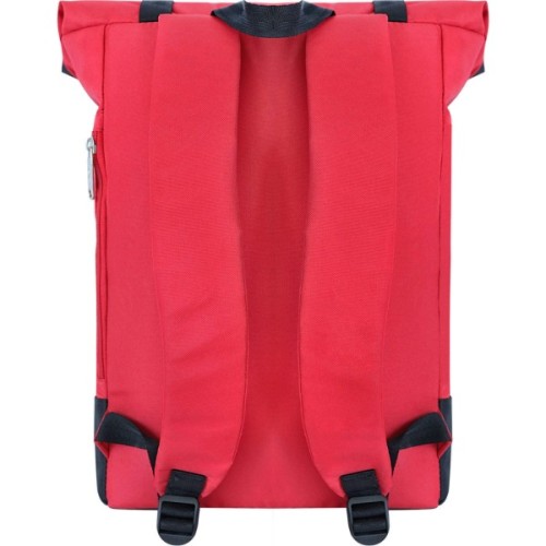 Рюкзак для ноутбука Bagland 15" Holder 25L, roll top, 0051666, red/black (1065919120)