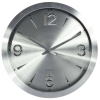 Настінний годинник Technoline Metal Silver (DAS301800)