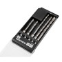 Набір свердл Graphite по бетону, SDS Plus, 5x6x110мм, 6x8x10x160мм, кейс, 5шт (56T169)