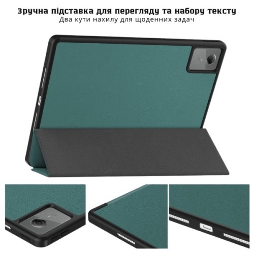 Чохол до планшета BeCover Flexible TPU Matte Lenovo Idea Tab Plus 12.1" Dark Green (716147)