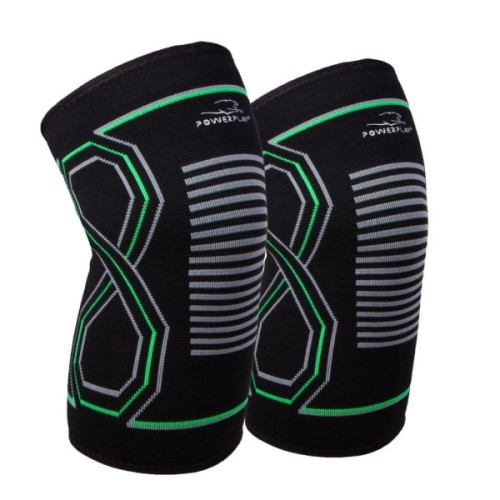 Фіксатор коліна PowerPlay PP-4099 Knee SupportЧорно/Зелені L/XL (PP_4099_L/XL_Bl/Green)