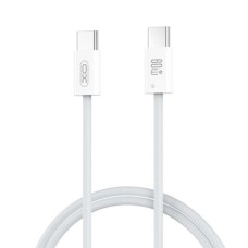 Дата кабель USB-C to USB-C 1.0m 60W white XO (CB-Q73CC)