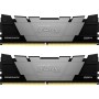 Модуль пам'яті для комп'ютера DDR4 64GB (2x32GB) 3600 MHz Renegade Black Kingston Fury (ex.HyperX) (KF436C18RB2K2/64)