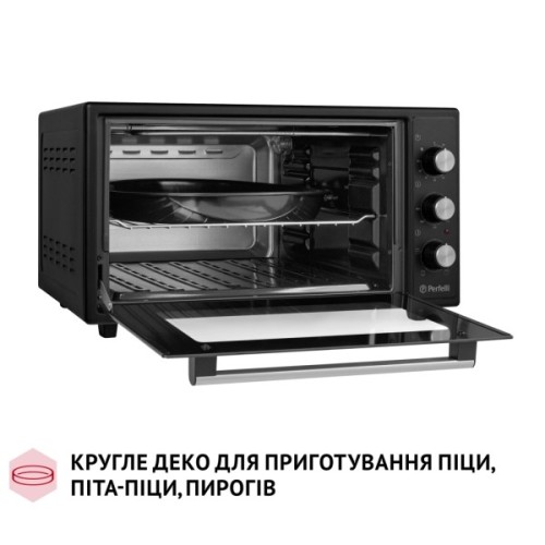 Електропіч Perfelli MIRAGE 48 BLACK