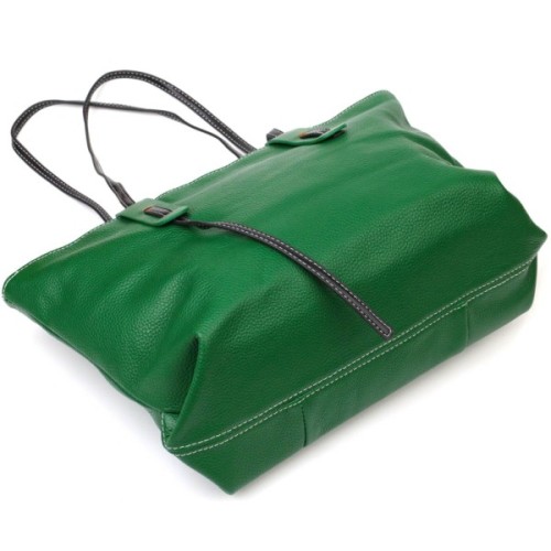 Сумка Vintage З натуральної шкіри Чорна (22119)