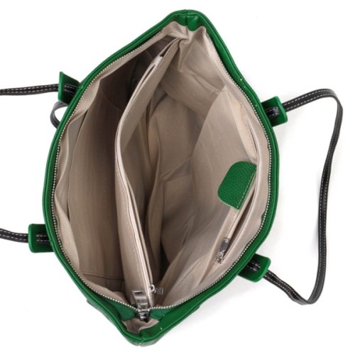 Сумка Vintage З натуральної шкіри Чорна (22119)