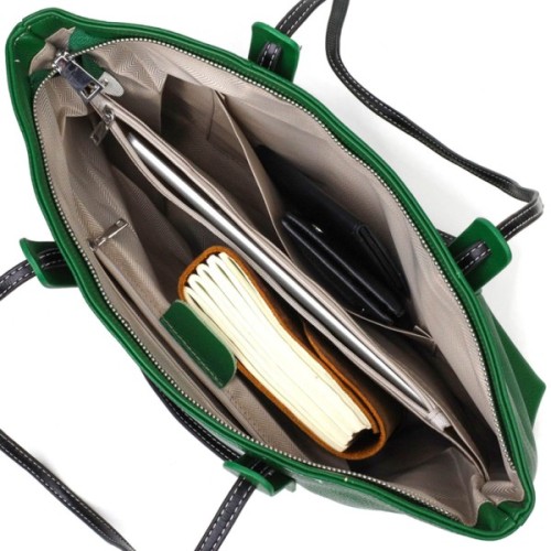 Сумка Vintage З натуральної шкіри Чорна (22119)